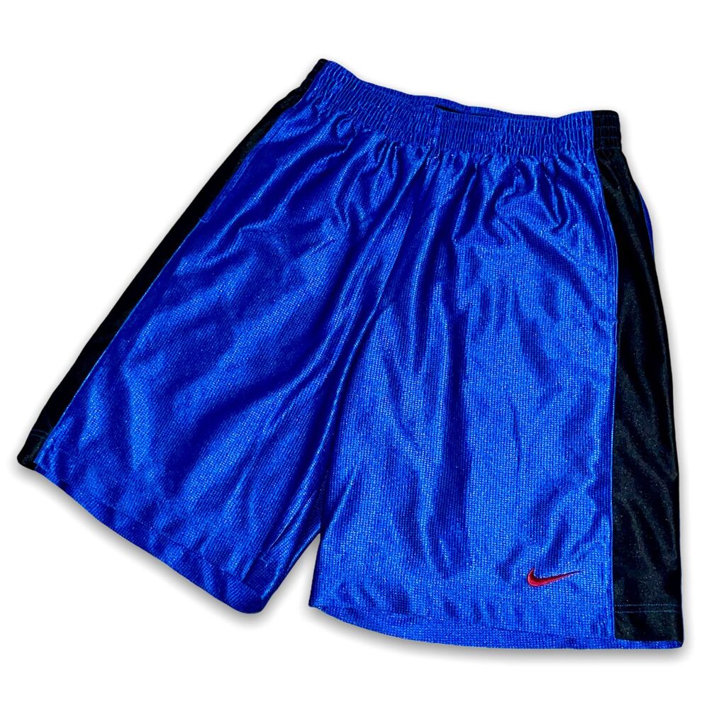 Nike Vintage Y2K Dazzle Shorts Blue Men s L Retro Edition - Picture 4 of 9